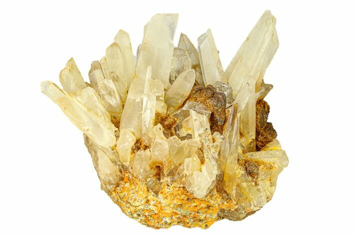 Quartz Crystal Cluster with Pyrite - Spruce Ridge, Washington #301242